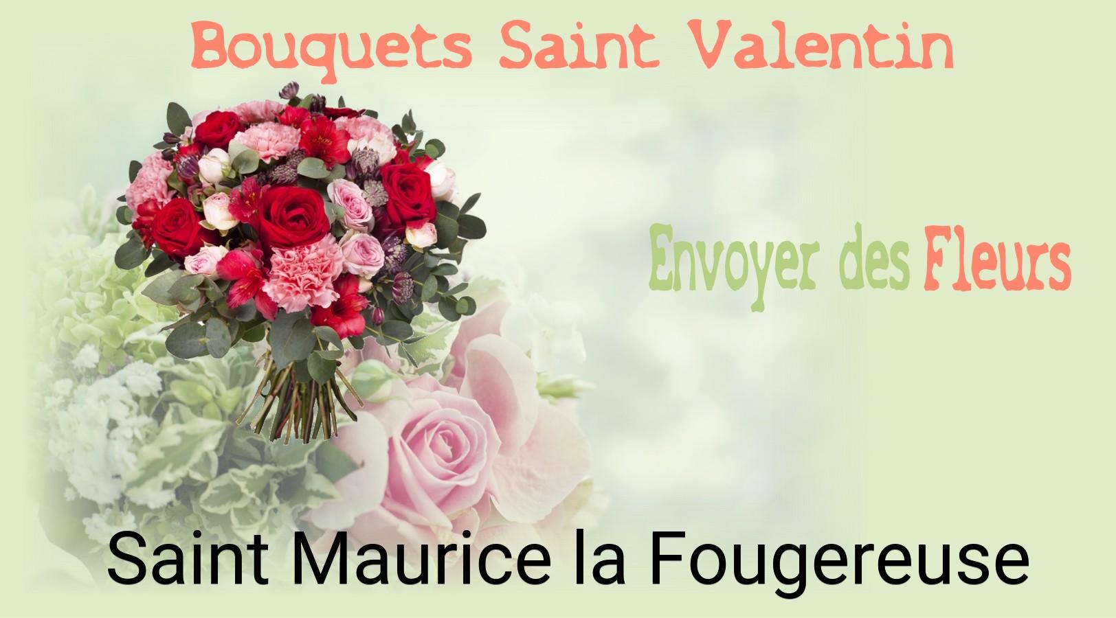 Roses de Saint-Valentin livrées à Saint-Maurice-la-Fougereuse